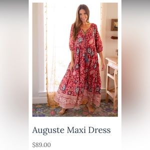 Natural Life Auguste Boho Maxi Dress